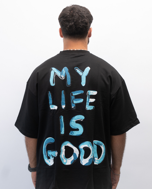 טישרט אוברסייז צווארון עגול