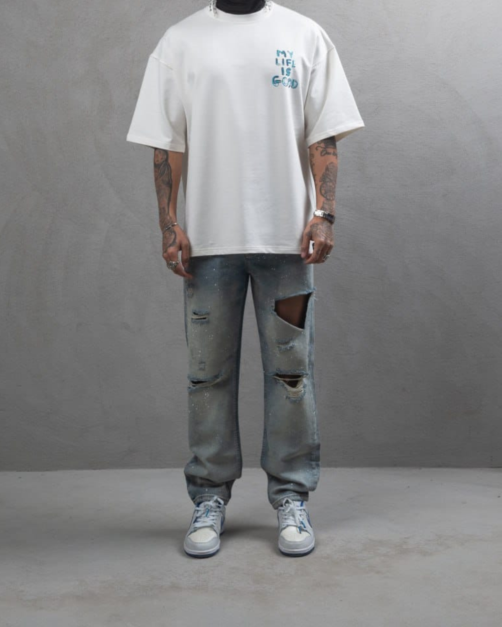 good life oversize t-shirt