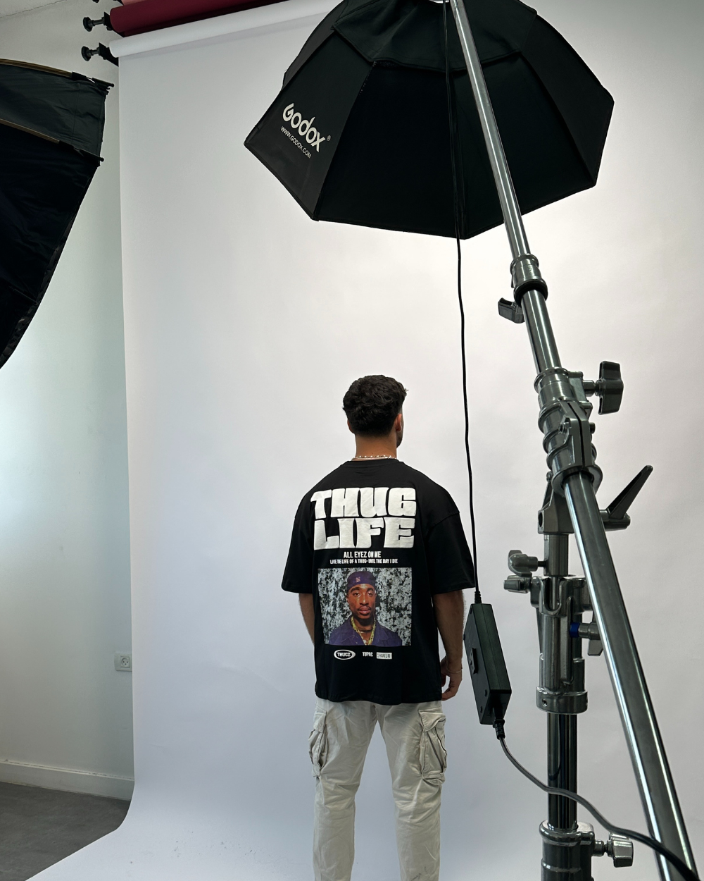 tupac oversize t-shirt