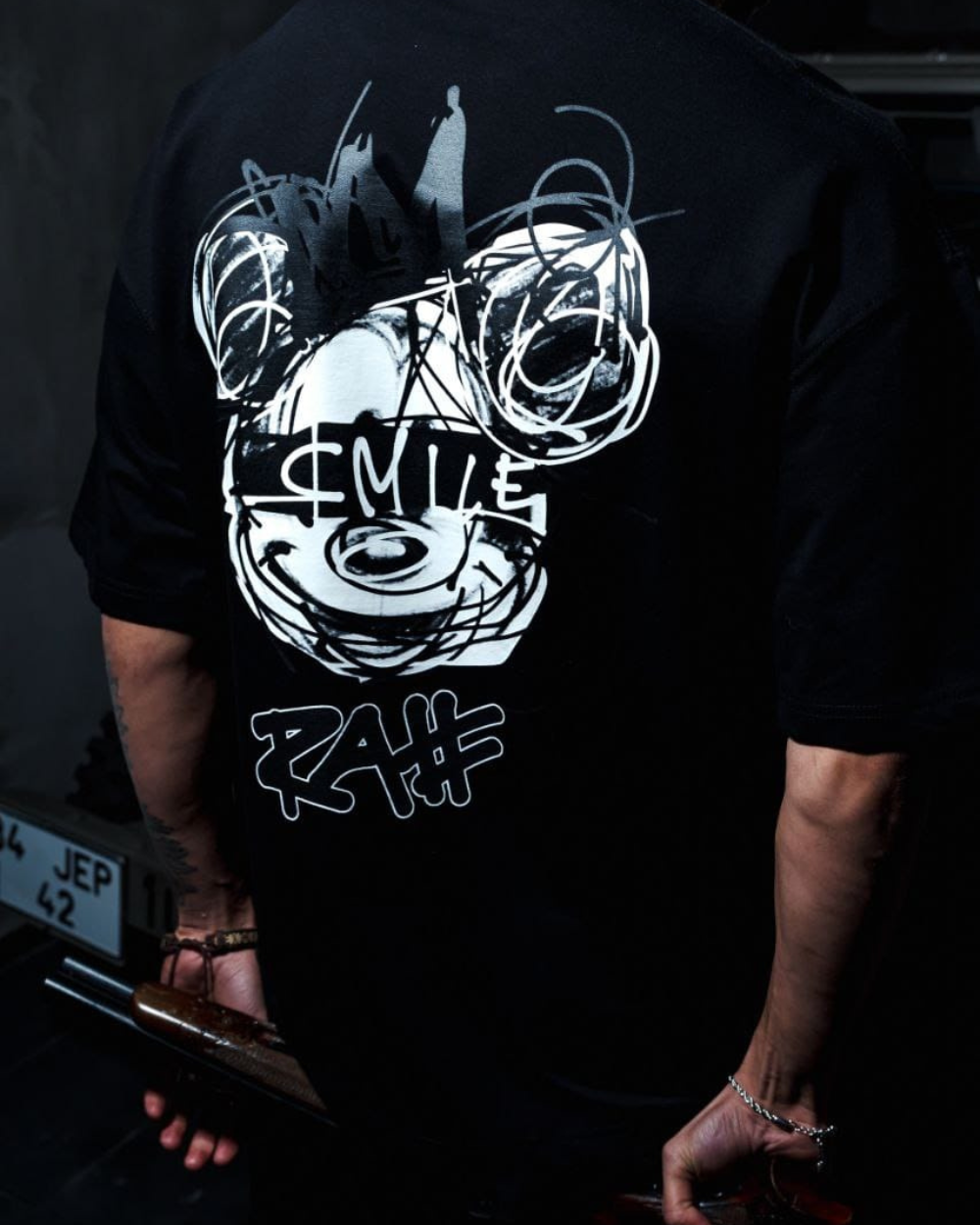 smile oversize t-shirt