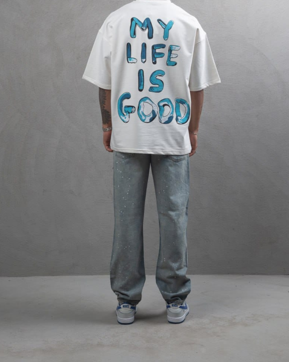 good life oversize t-shirt