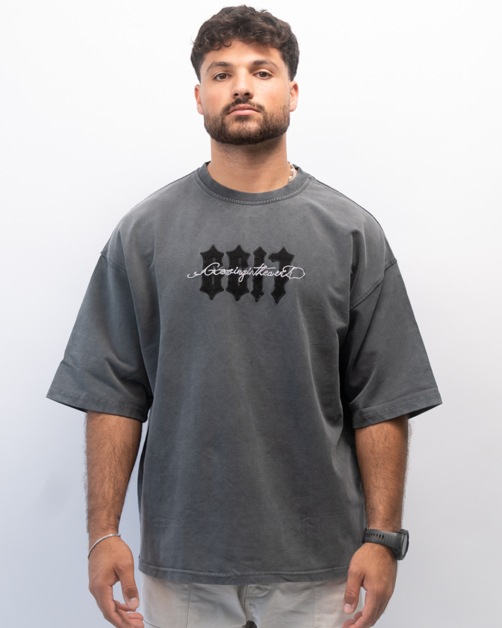 טי שרט קצרה אוברסייז