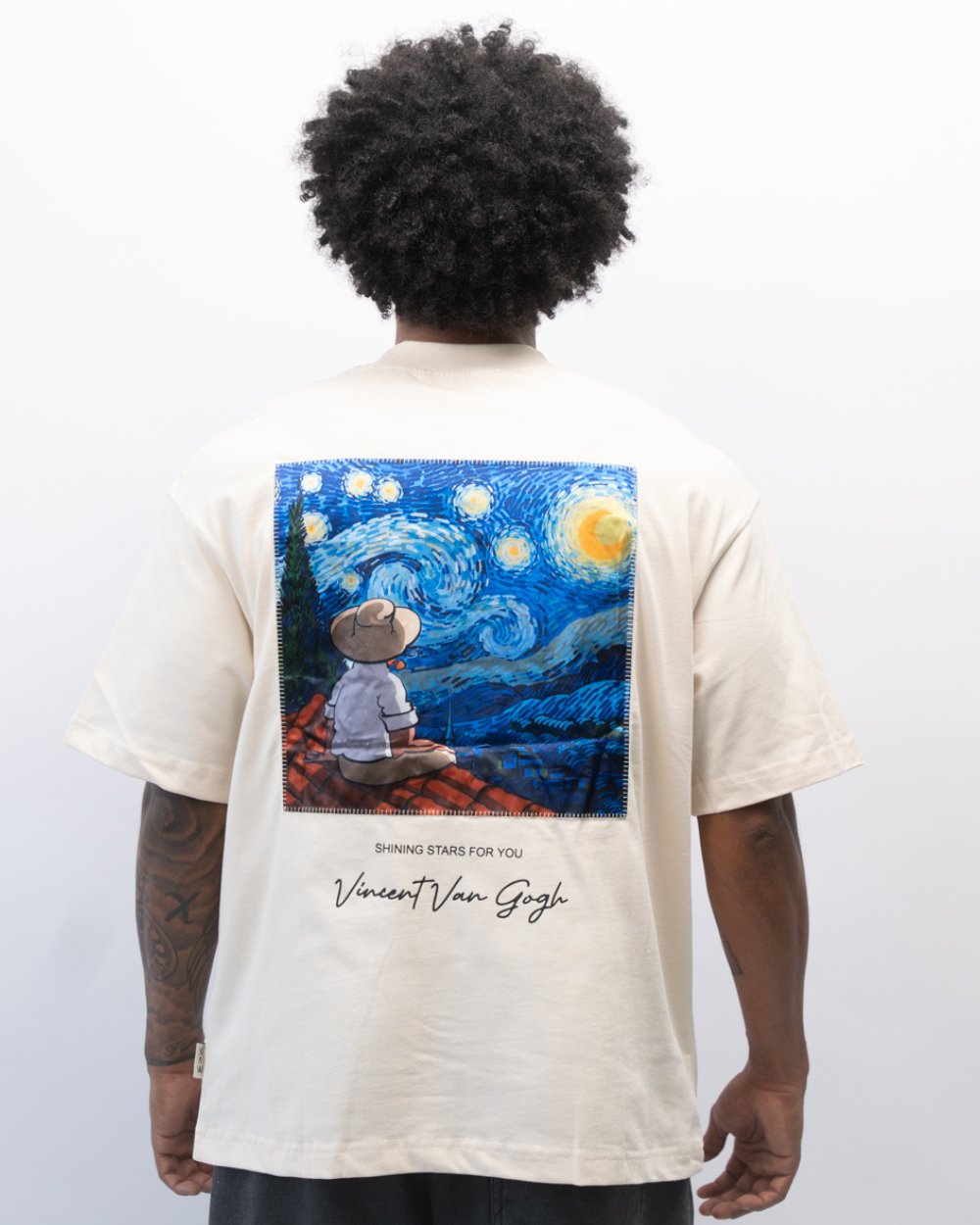 טי שרט אוברסייז קצרה