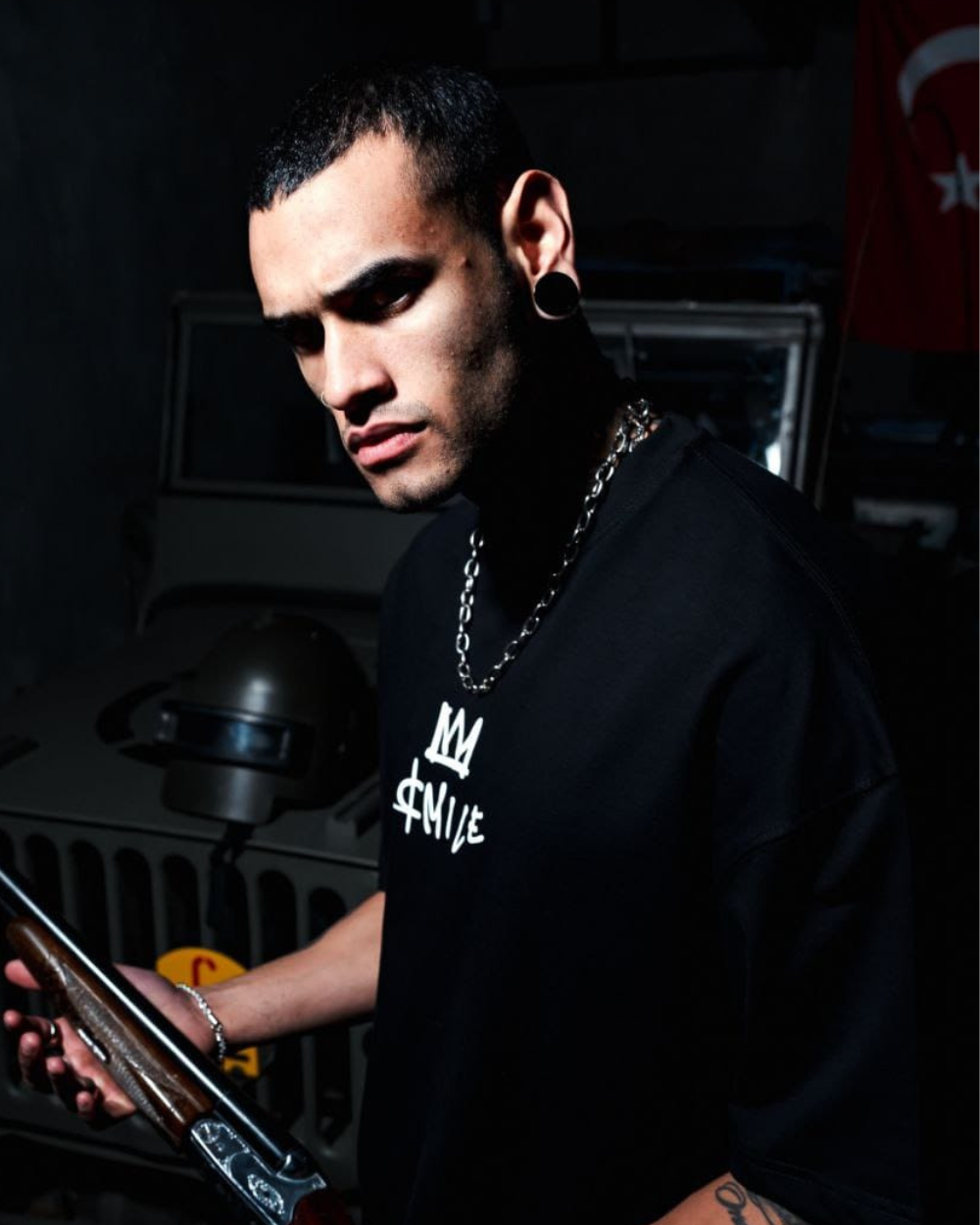 smile oversize t-shirt