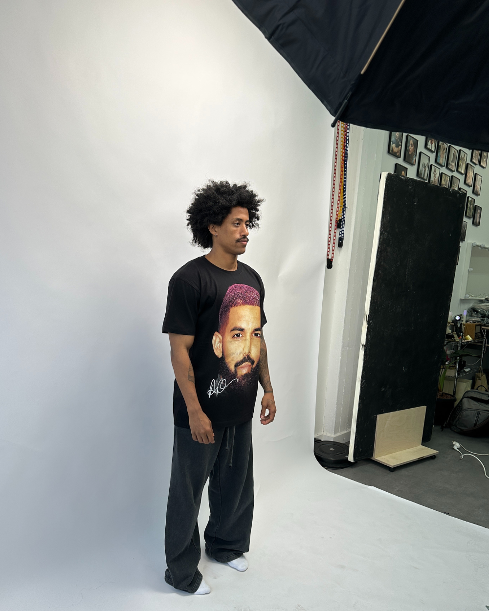 drake oversize t-shirt