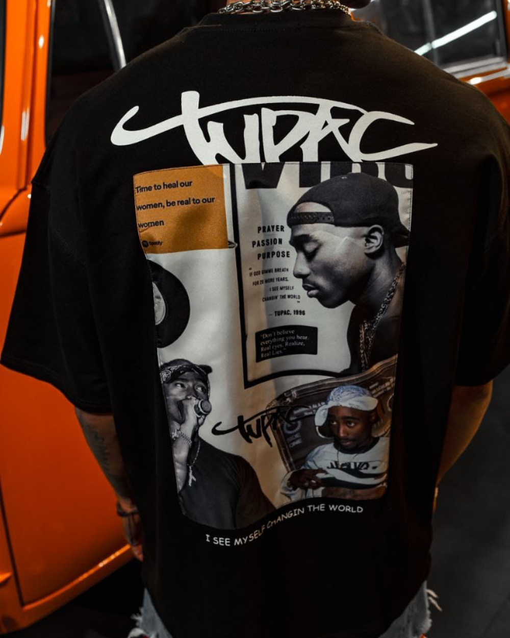 tupac oversize t-shirt