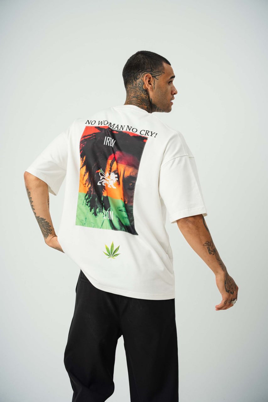 BOB MARLEY // No Woman No Cry Oversize Tee