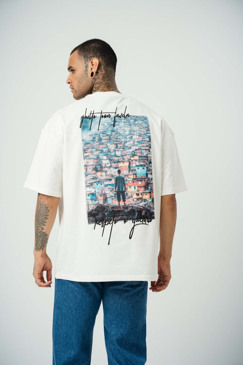 FAVELA // Ghetto Town Oversize Tee