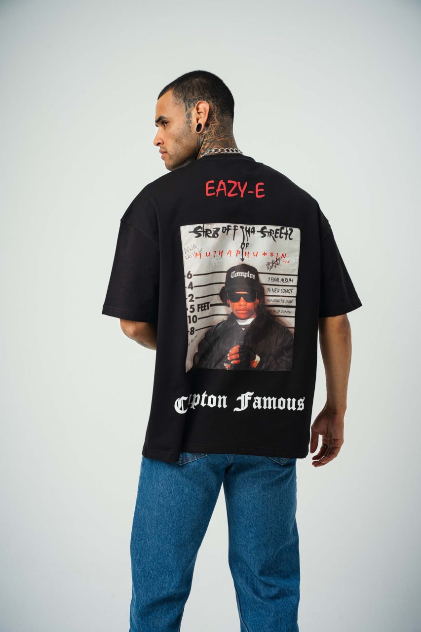 EAZY-E // Str8 Off The Streetz Oversize Tee