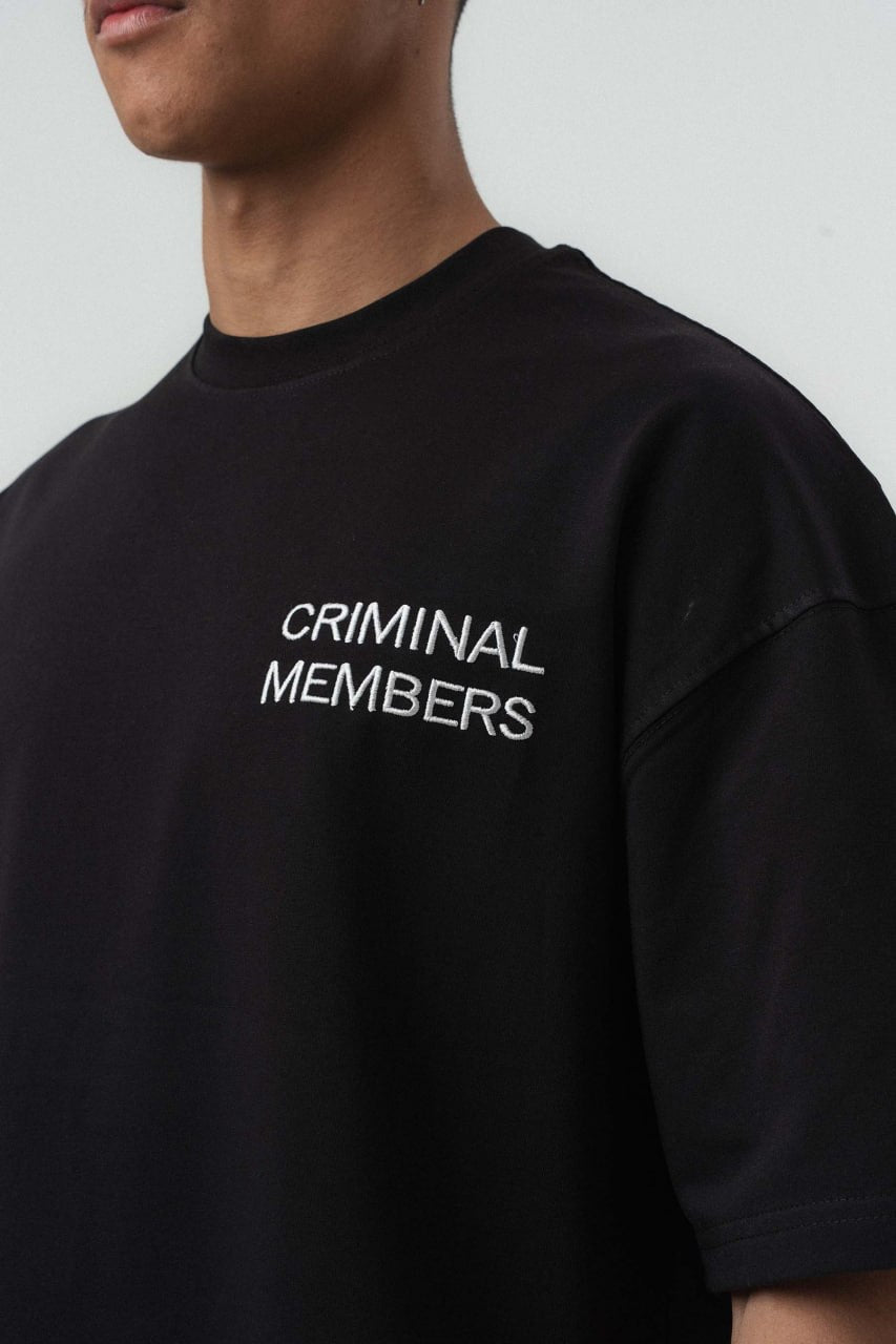 CRIMINAL MEMBERS // Cartel Map Oversize Tee