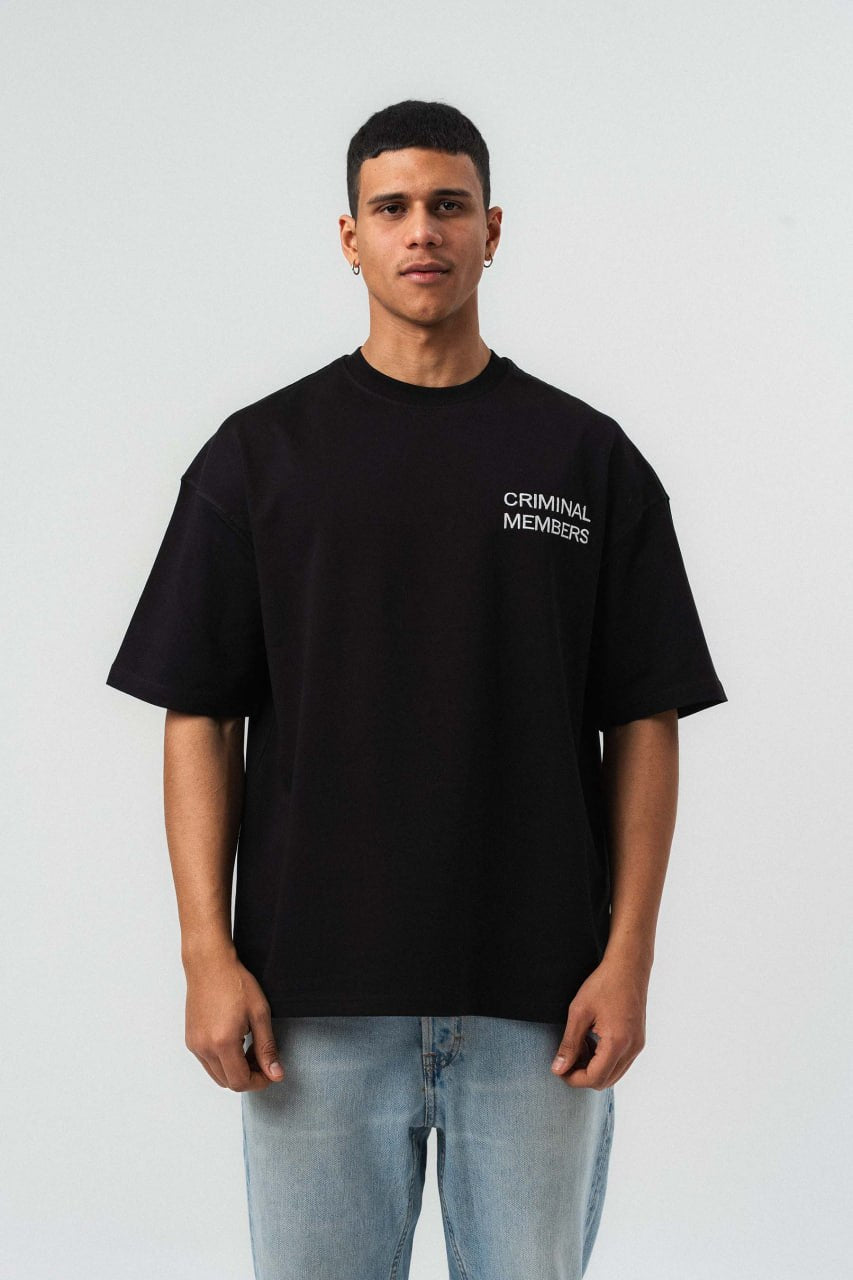 CRIMINAL MEMBERS // Cartel Map Oversize Tee