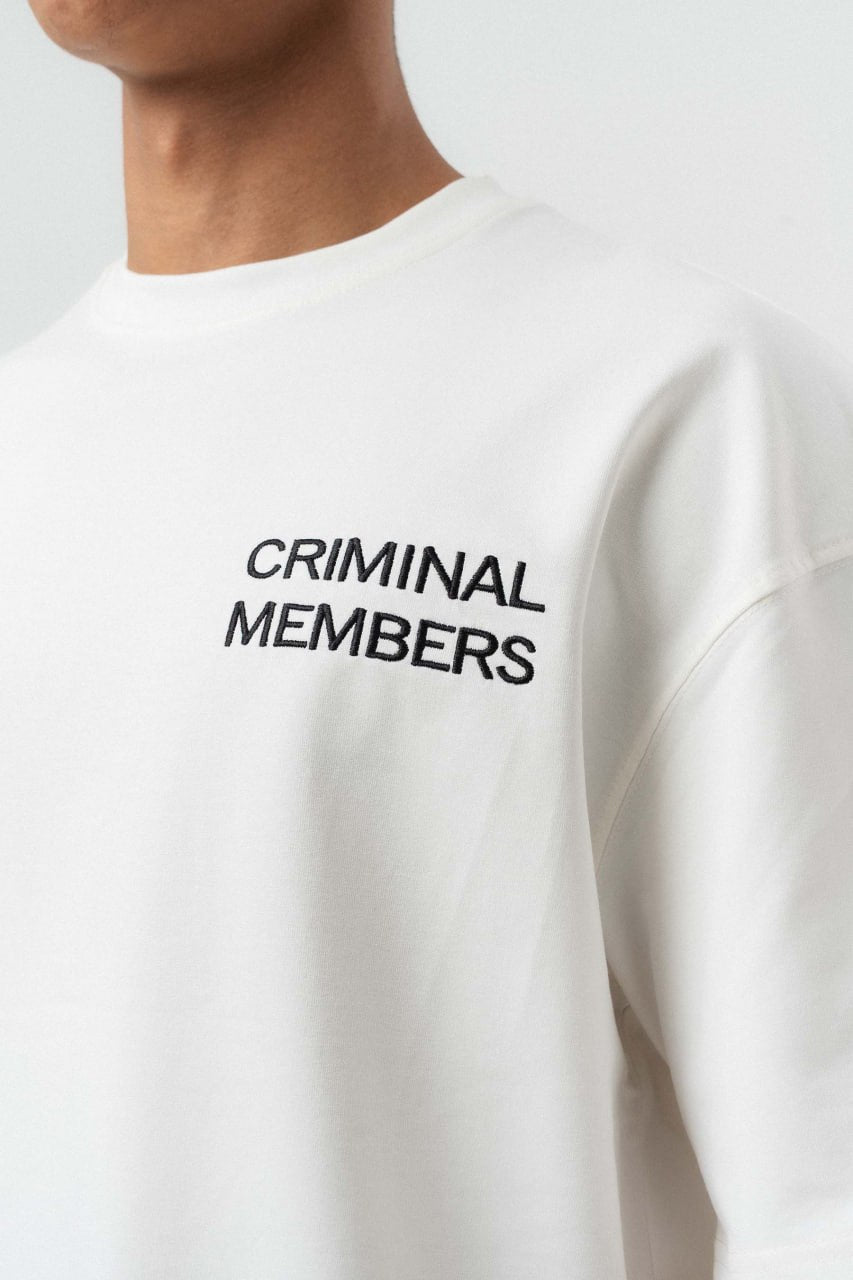CRIMINAL MEMBERS // Cartel Map Oversize Tee